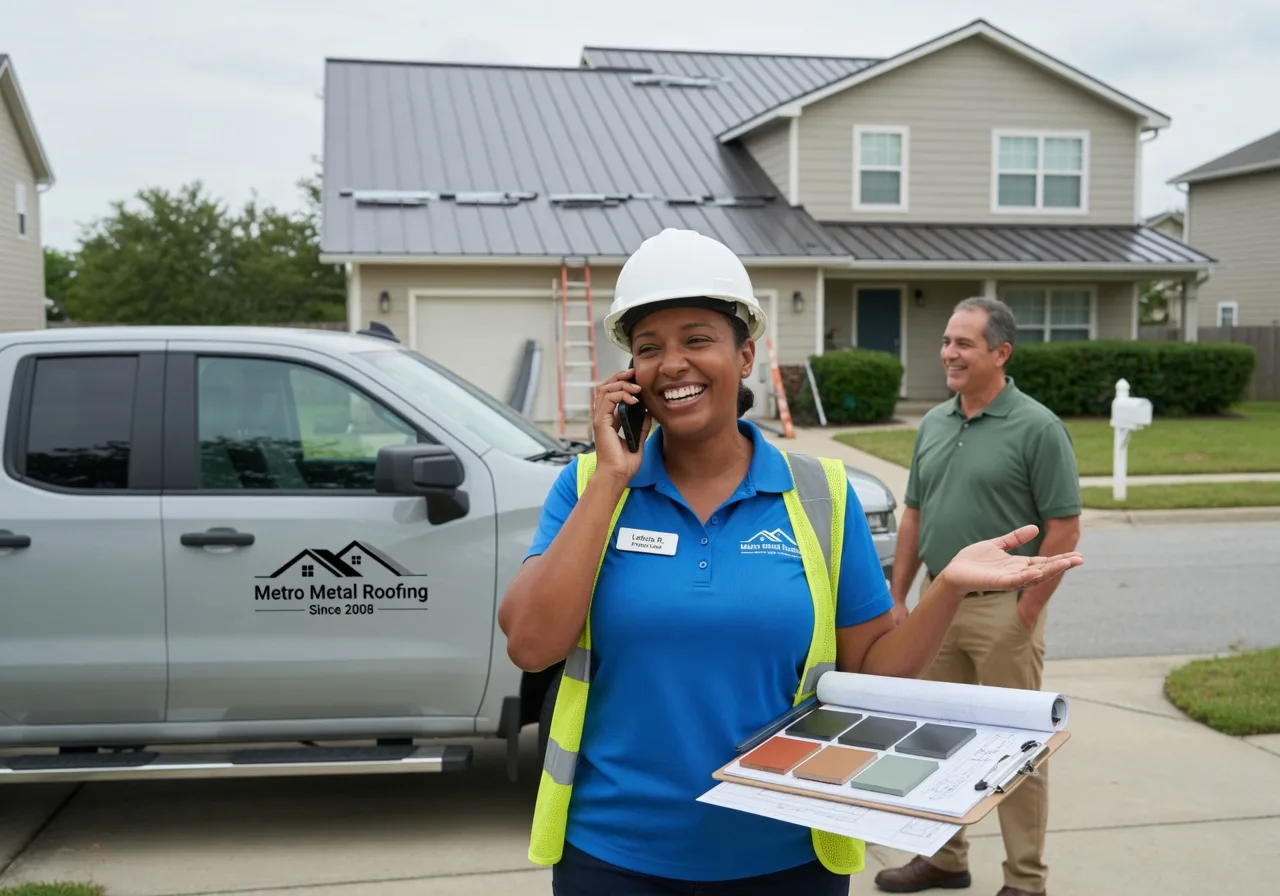 Storm Damage Metal Roof Repair in Chesterhill, OH